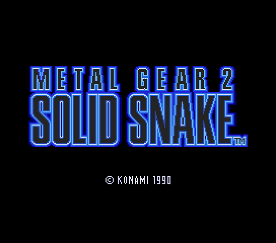 Metal Gear 2 - Solid Snake (english translation)
